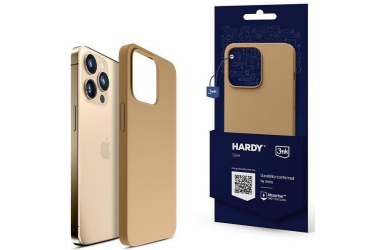 Etui do iPhone 14 Pro Max 3mk Hardy Case - Złote